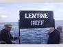 The LENTINE REEF Naming Rights Sign