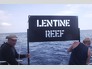 The LENTINE REEF Naming Rights Sign